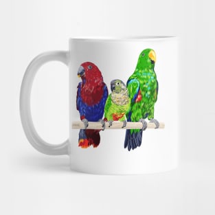 3 Parrots Mug